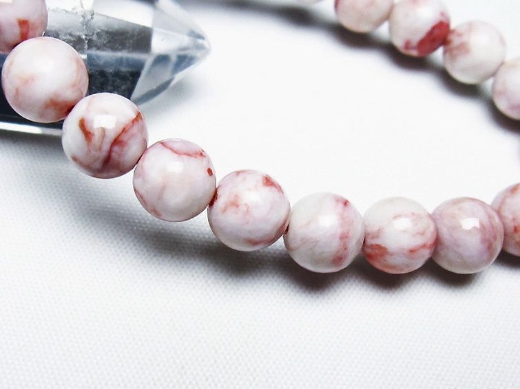 シナバークォーツ　賢者の石 ブレスレット 9mm [T34-12871] 3枚目