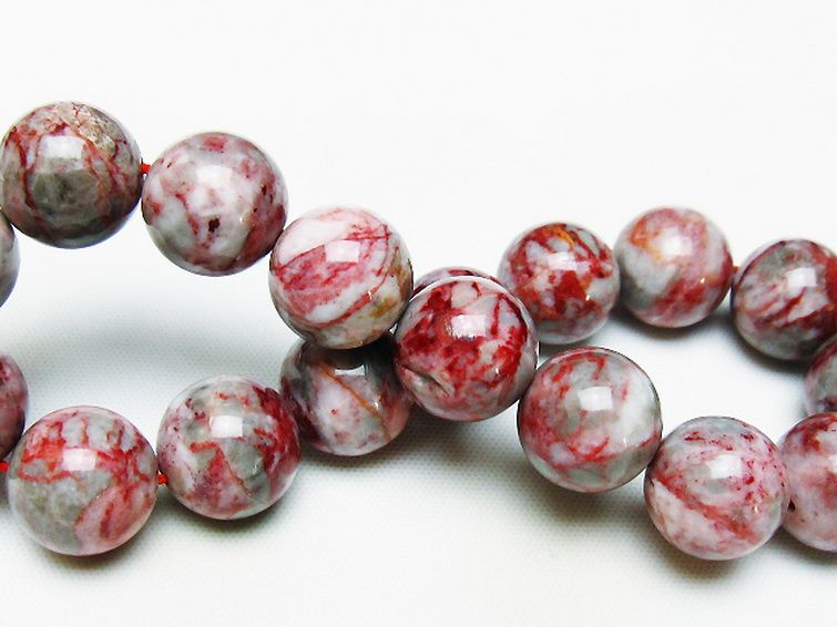 シナバークォーツ　賢者の石 ブレスレット 13mm [T34-13031] 2枚目