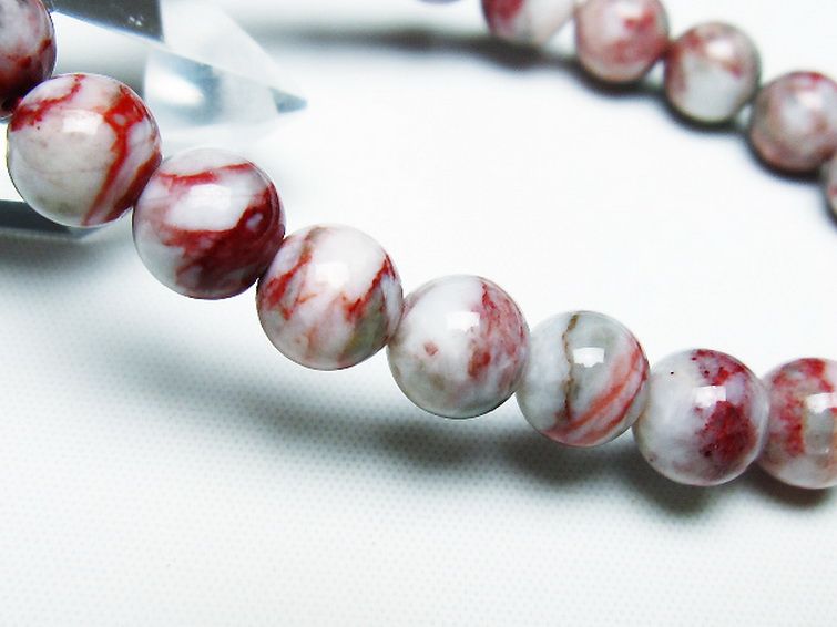 シナバークォーツ　賢者の石 ブレスレット 8mm [T34-13052] 3枚目