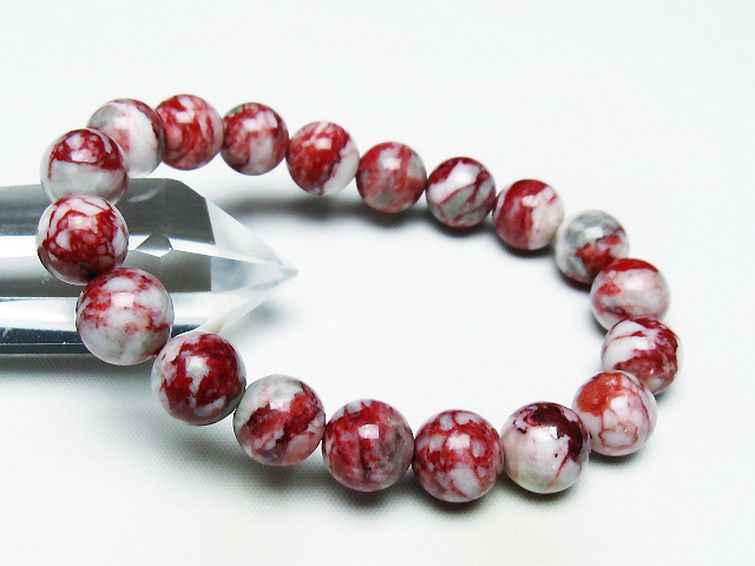 シナバークォーツ　賢者の石 ブレスレット 11mm [T34-13114] 1枚目