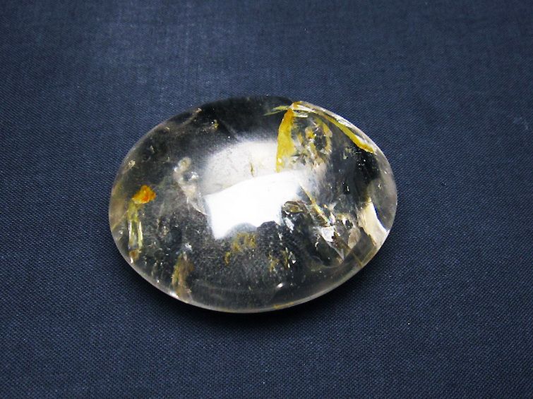 虹入りヒマラヤ水晶原石 [t344-2911] 1枚目