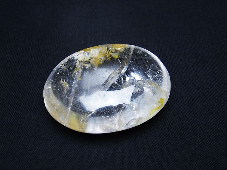 虹入りヒマラヤ水晶原石 [t344-2912] 1枚目