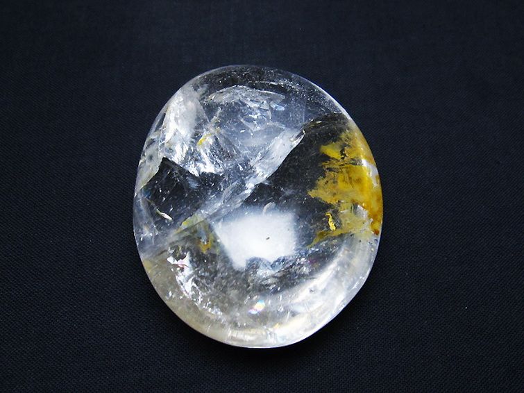 虹入りヒマラヤ水晶原石 [t344-2912] 3枚目