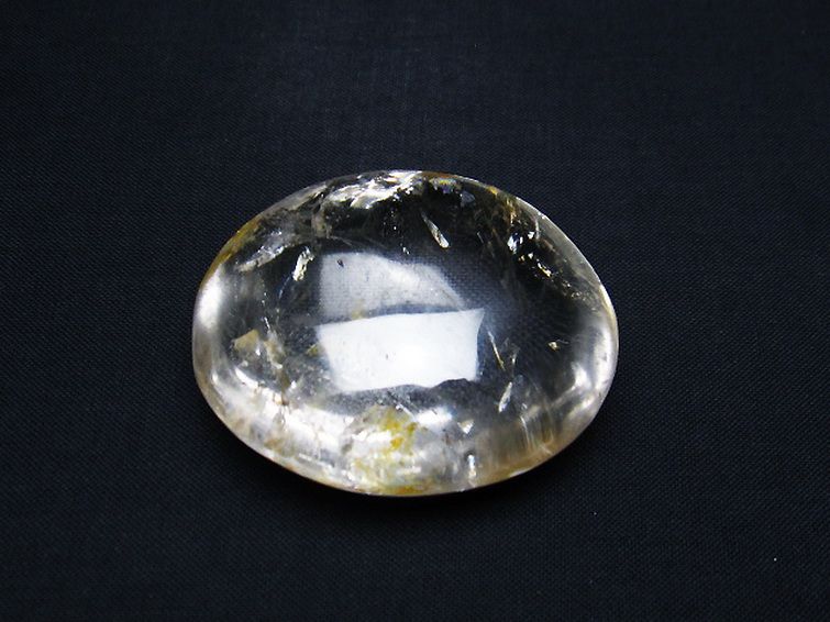 虹入りヒマラヤ水晶原石 [t344-2919] 1枚目