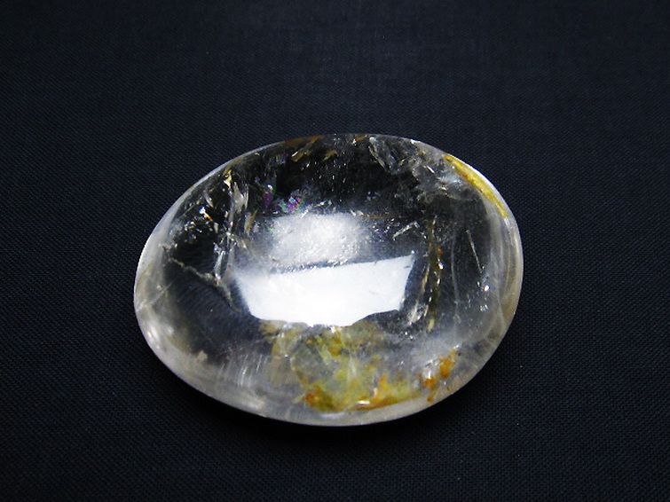 虹入りヒマラヤ水晶原石 [t344-2919] 3枚目