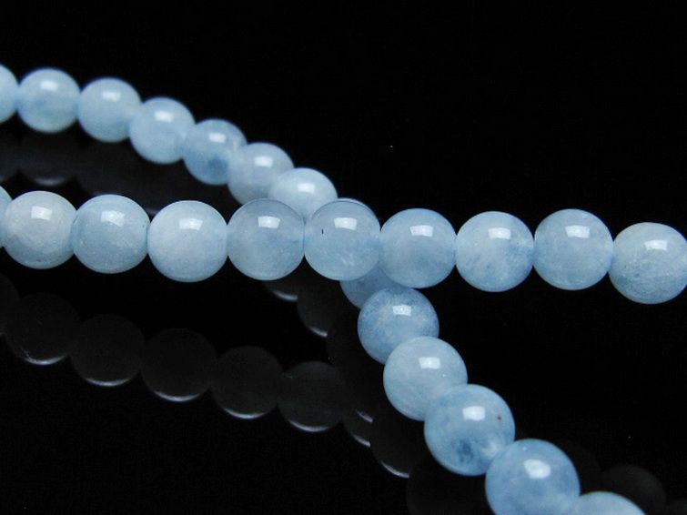 アクアマリンブレスレット 5mm [t35-20762] 2枚目