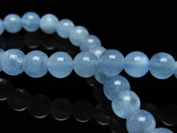 アクアマリンブレスレット 6mm [T35-20831] 2枚目