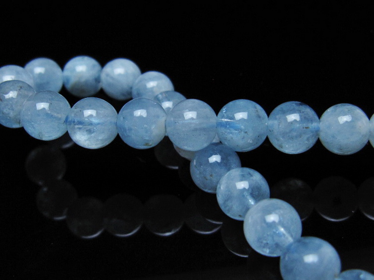 アクアマリンブレスレット 6mm [T35-20834] 2枚目