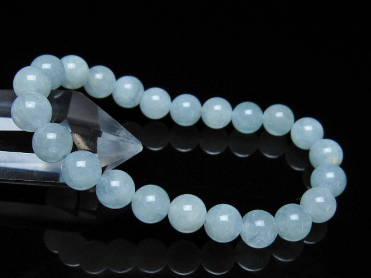 アクアマリンブレスレット 8mm [T35-21034] 1枚目