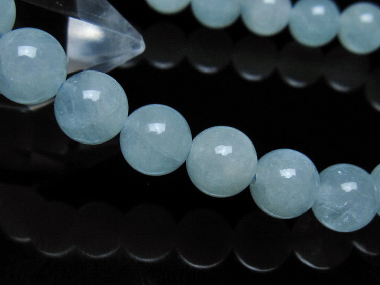 アクアマリンブレスレット 8mm [T35-21034] 3枚目