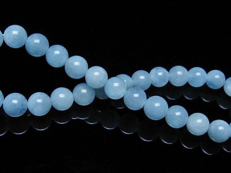アクアマリンブレスレット 6mm [t35-21058] 2枚目