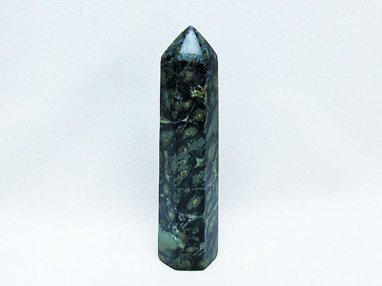 マラカイト 六角柱[T350-1667] 1枚目