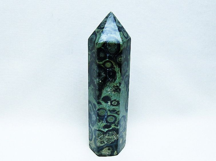 マラカイト 六角柱[T350-1682] 1枚目