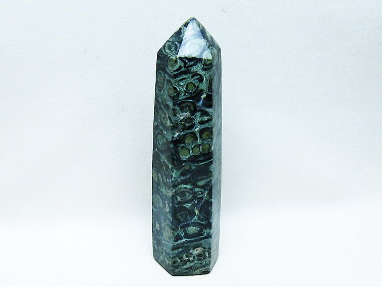 マラカイト 六角柱[T350-1698] 1枚目