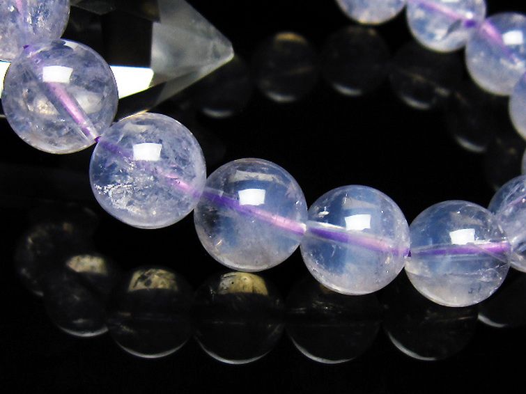 スコロライト（ラベンダークォーツ）ブレスレット 12mm [t352-1703] 3枚目