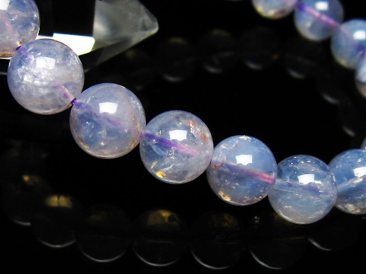 スコロライト（ラベンダークォーツ）ブレスレット 10mm [t352-1715] 3枚目