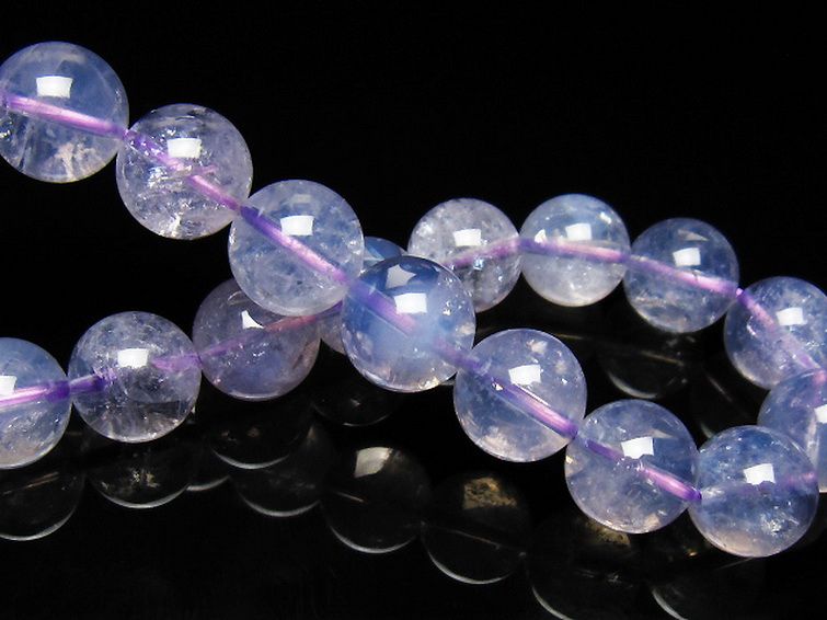 スコロライト（ラベンダークォーツ）ブレスレット 10mm [t352-1726] 2枚目