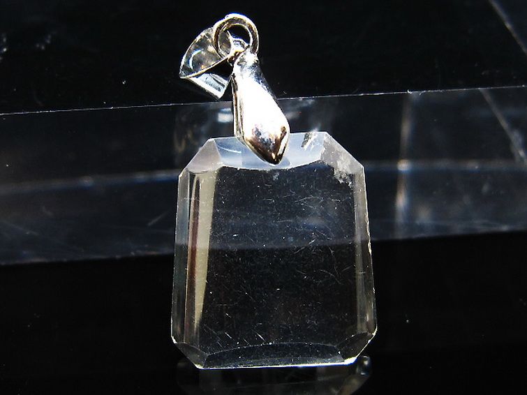 ヒマラヤ水晶ペンダント[T357-1696] 1枚目