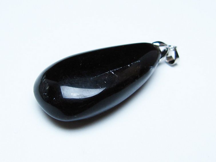 モリオン 純天然 黒水晶 ペンダント[T359-2002] 3枚目