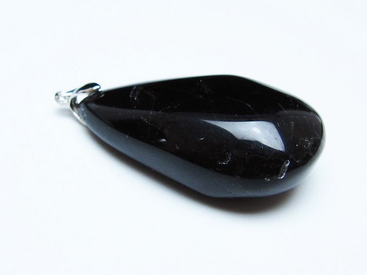 モリオン 純天然 黒水晶 ペンダント[T359-2060] 3枚目