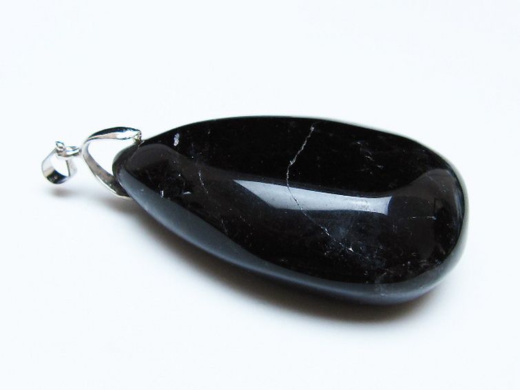 モリオン 純天然 黒水晶 ペンダント[T359-2121] 3枚目