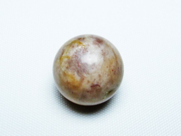 オレンジ ムーンストーン 丸玉 16mm [T371-2992] 1枚目