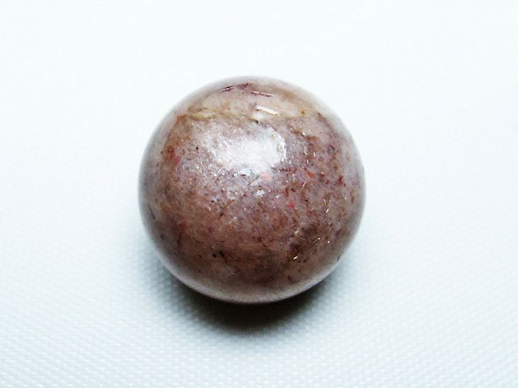 オレンジ ムーンストーン 丸玉 16mm [T371-3013] 2枚目