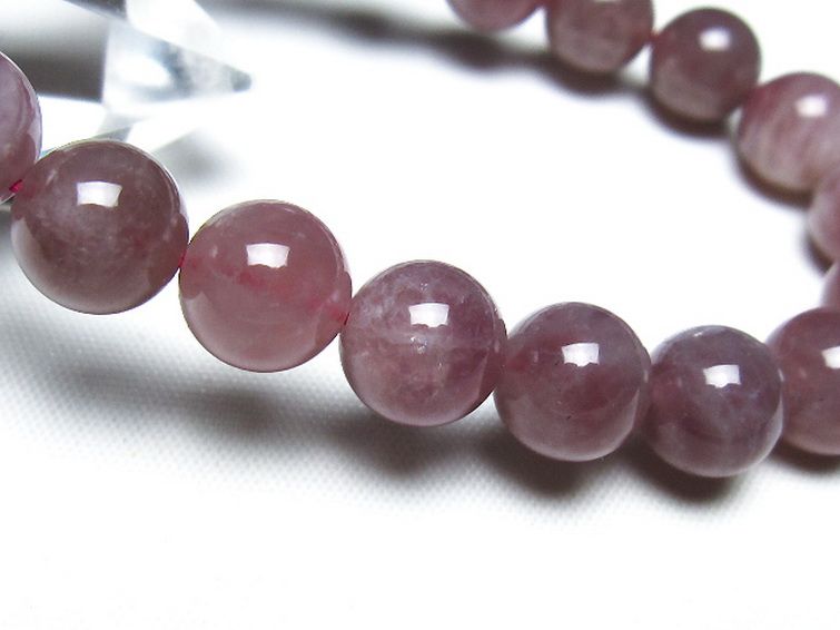 ローズクォーツブレスレット 10mm [t373-7079] 3枚目
