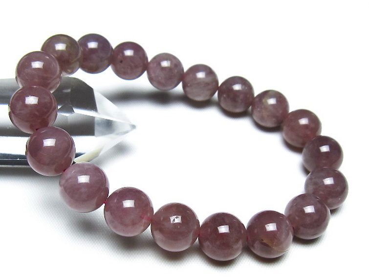 ローズクォーツブレスレット 11mm [t373-7084] 1枚目