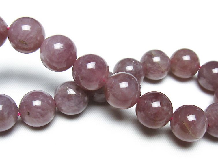 ローズクォーツブレスレット 11mm [t373-7084] 2枚目