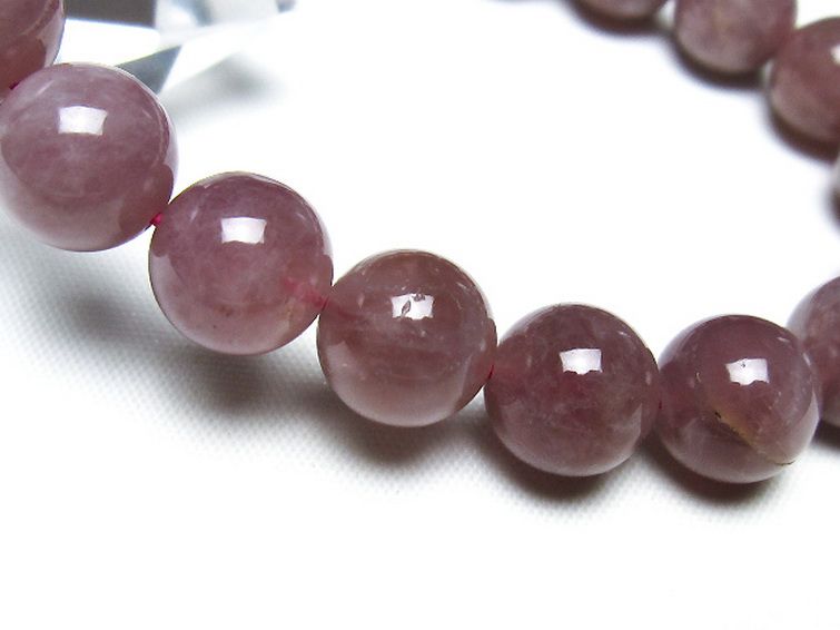 ローズクォーツブレスレット 11mm [t373-7084] 3枚目