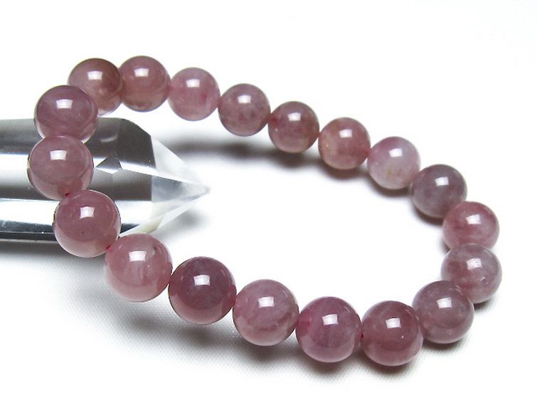 ローズクォーツブレスレット 11mm [t373-7089] 1枚目