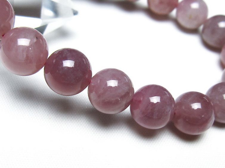 ローズクォーツブレスレット 11mm [t373-7089] 3枚目
