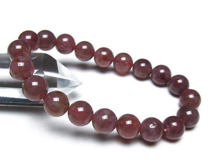 ローズクォーツブレスレット 10mm [t373-7112] 1枚目