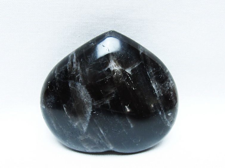 モリオン 純天然 黒水晶 ハート 置物[T375-5080] 3枚目