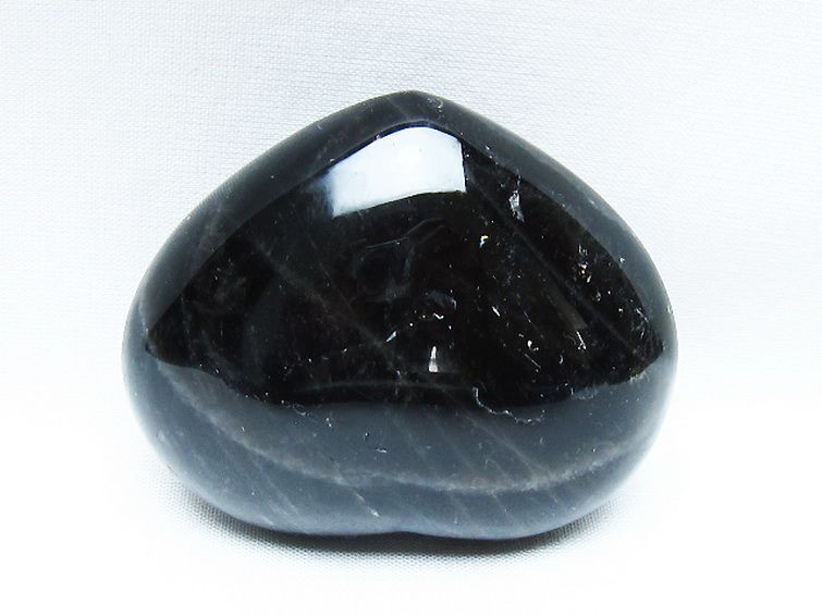 モリオン 純天然 黒水晶 ハート 置物[T375-5166] 3枚目