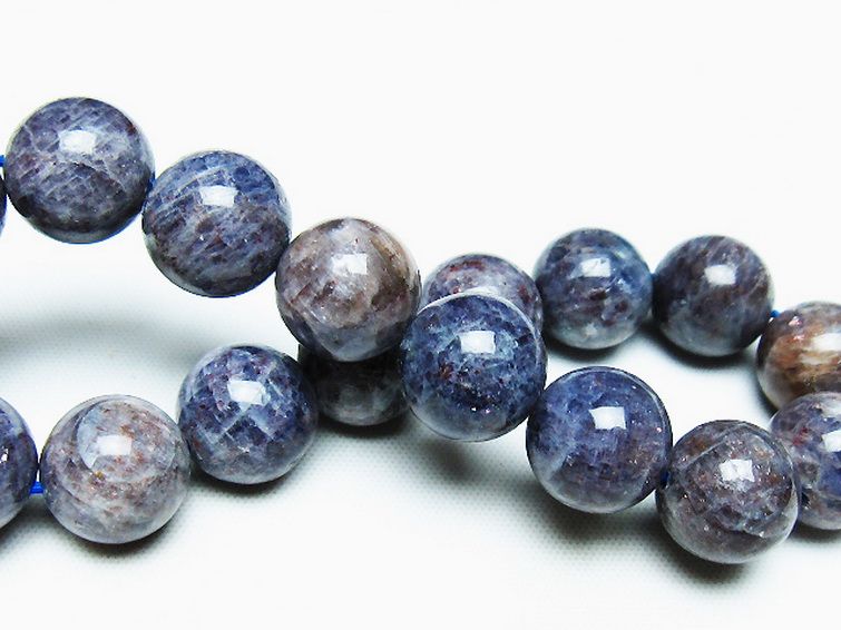 スーパーセブンアイオライトブレスレット 12mm [T378-4310] 2枚目