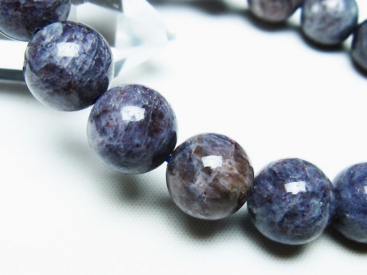 スーパーセブンアイオライトブレスレット 12mm [T378-4310] 3枚目