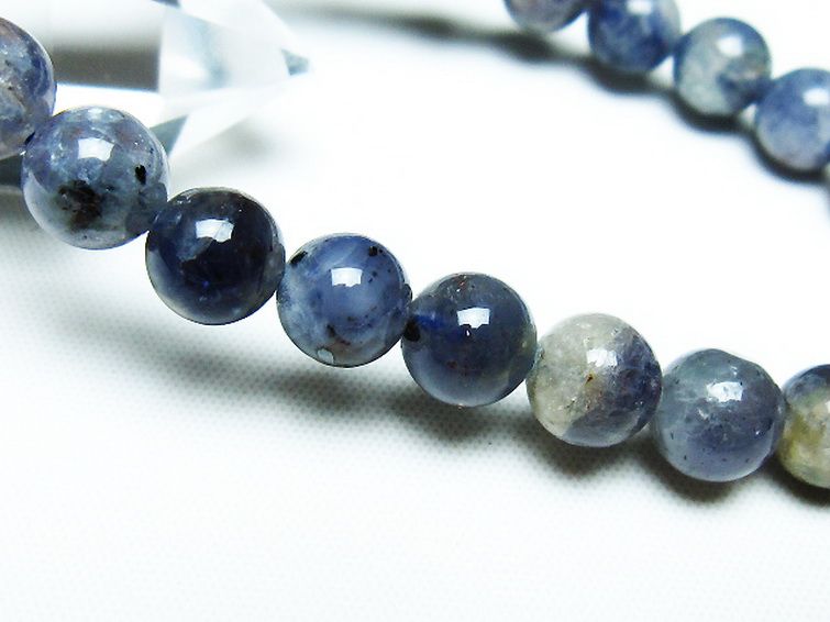 スーパーセブンアイオライトブレスレット 8mm [T378-4324] 3枚目