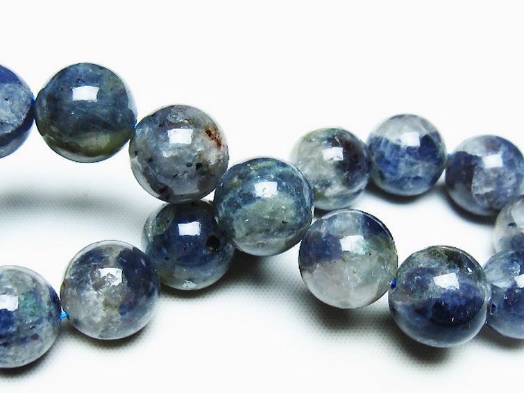 スーパーセブンアイオライトブレスレット 13mm [T378-4332] 2枚目