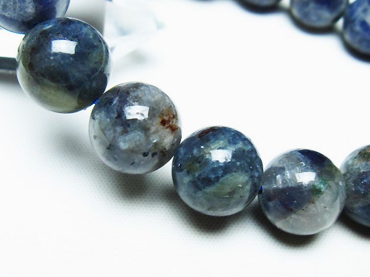 スーパーセブンアイオライトブレスレット 13mm [T378-4332] 3枚目