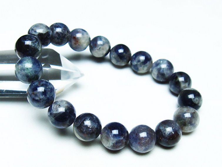 スーパーセブンアイオライトブレスレット 12mm [T378-4338] 1枚目