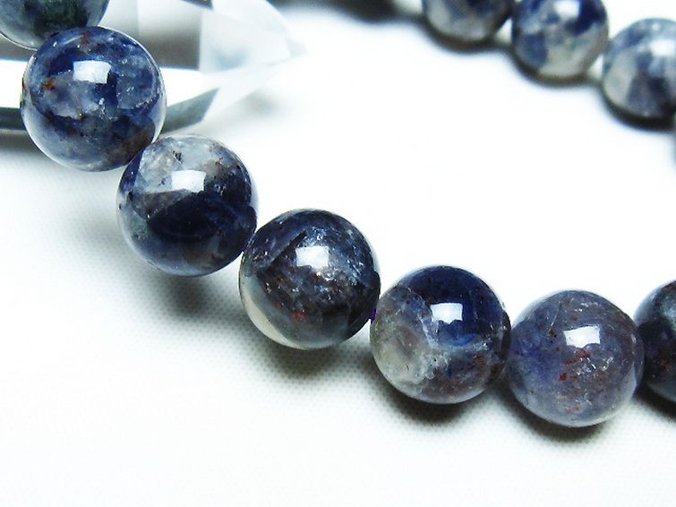 スーパーセブンアイオライトブレスレット 12mm [T378-4338] 3枚目