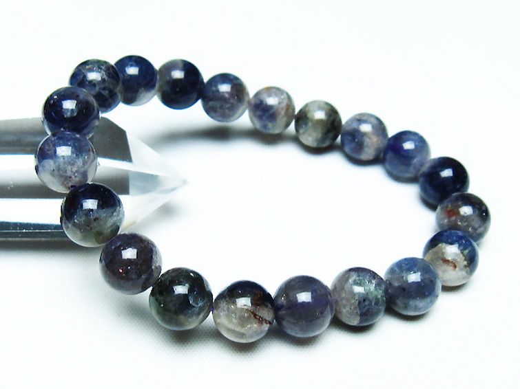 スーパーセブンアイオライトブレスレット 10mm [T378-4345] 1枚目