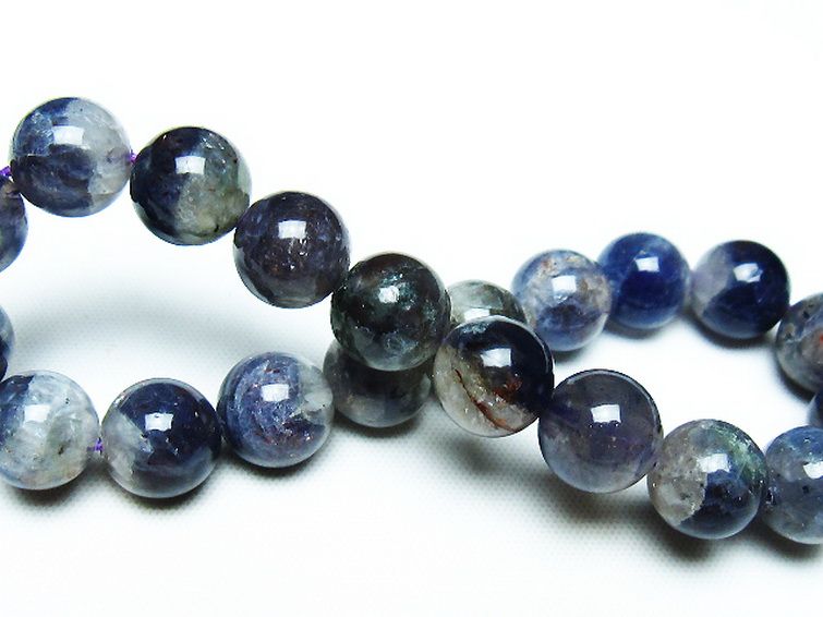 スーパーセブンアイオライトブレスレット 10mm [T378-4345] 2枚目