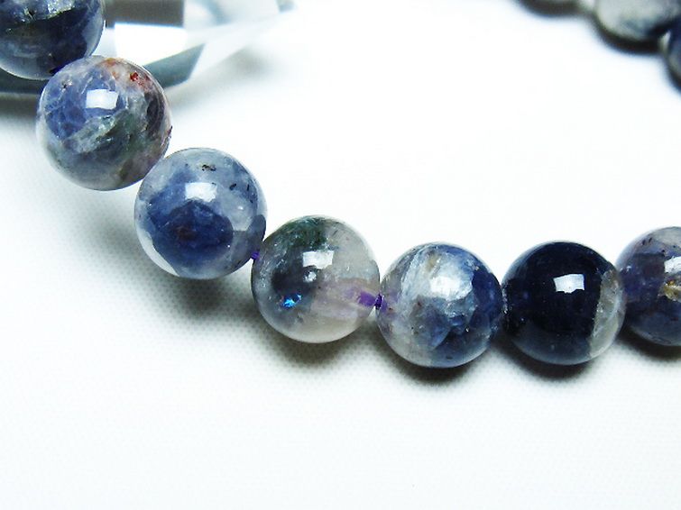 スーパーセブンアイオライトブレスレット 10mm [T378-4357] 3枚目