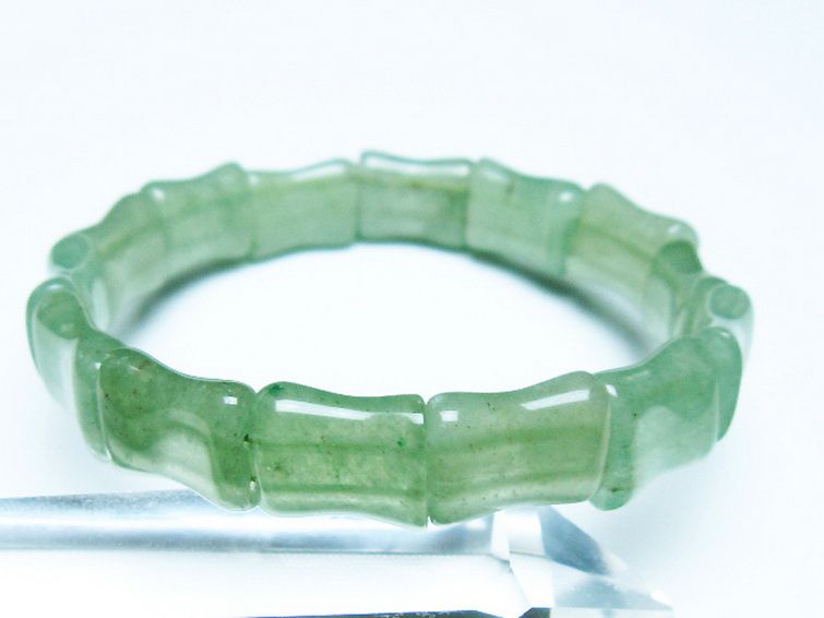 インド翡翠バングル[T379-3557] 1枚目