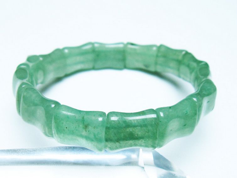 インド翡翠バングル[T379-3569] 1枚目