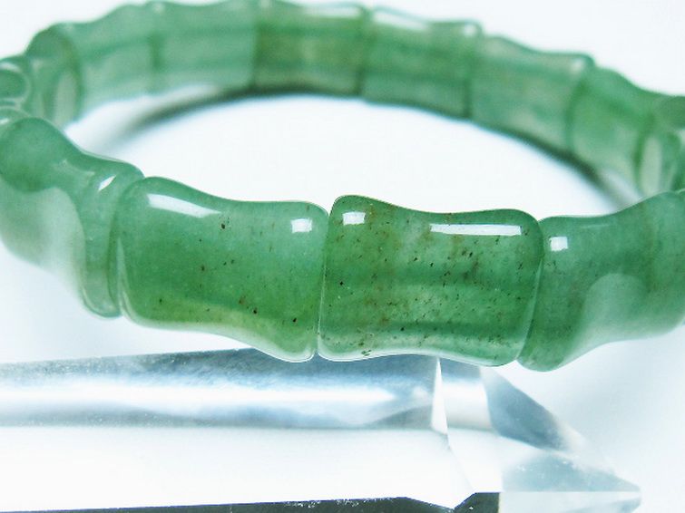 インド翡翠バングル[T379-3575] 3枚目