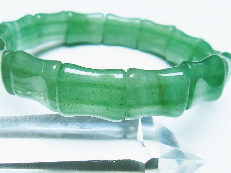 インド翡翠バングル[T379-3589] 3枚目